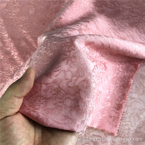 Rayon Och Polyester Jacquard Plain Dyed